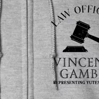 Law Offices Of Vincent Gambini 1992 Full Zip Hoodie