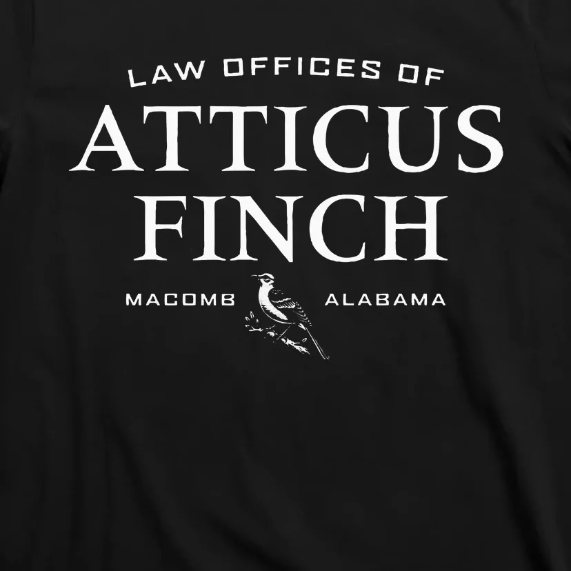 Law Offices Of Atticus Finch Mockingbird T-Shirt