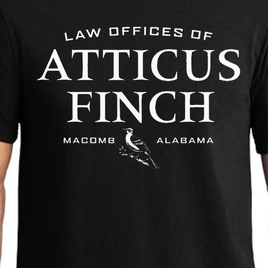 Law Offices Of Atticus Finch Mockingbird Pajama Set