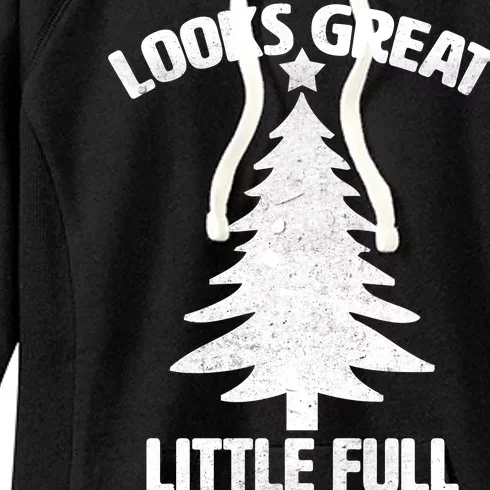 Looks Great Little Full Lotta Sap Funny Christmas Women's Fleece Hoodie