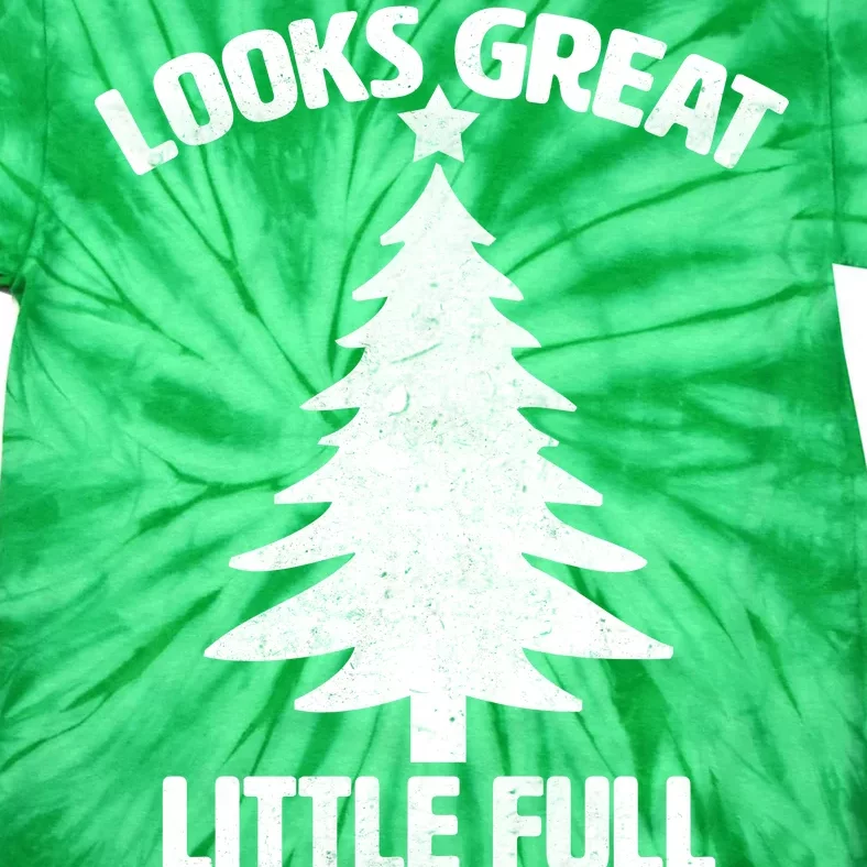 Looks Great Little Full Lotta Sap Funny Christmas Tie-Dye T-Shirt