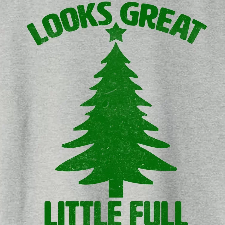 Looks Great Little Full Lotta Sap Funny Christmas Women's Crop Top Tee