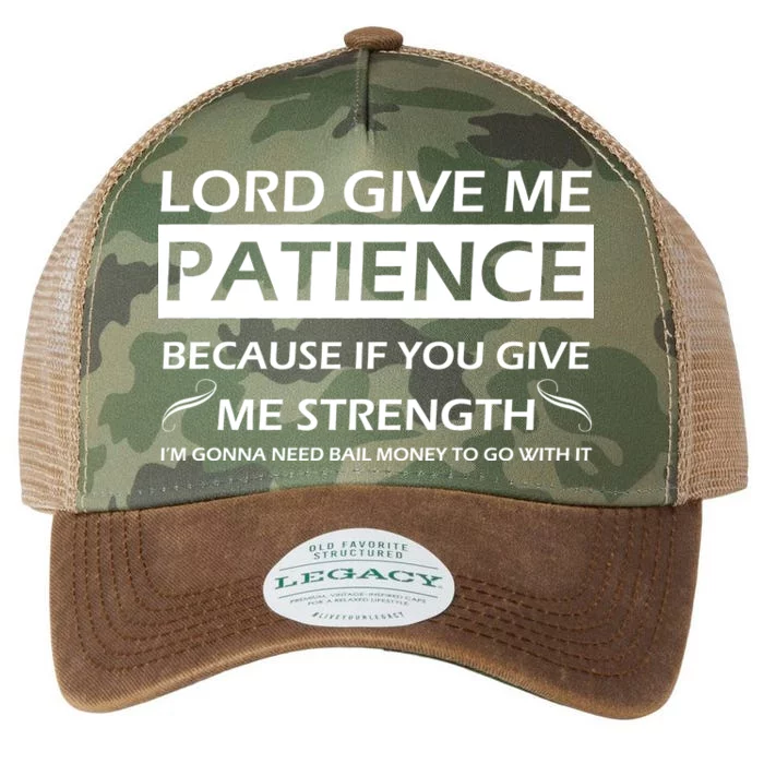 Lord Give Me Patience Legacy Tie Dye Trucker Hat