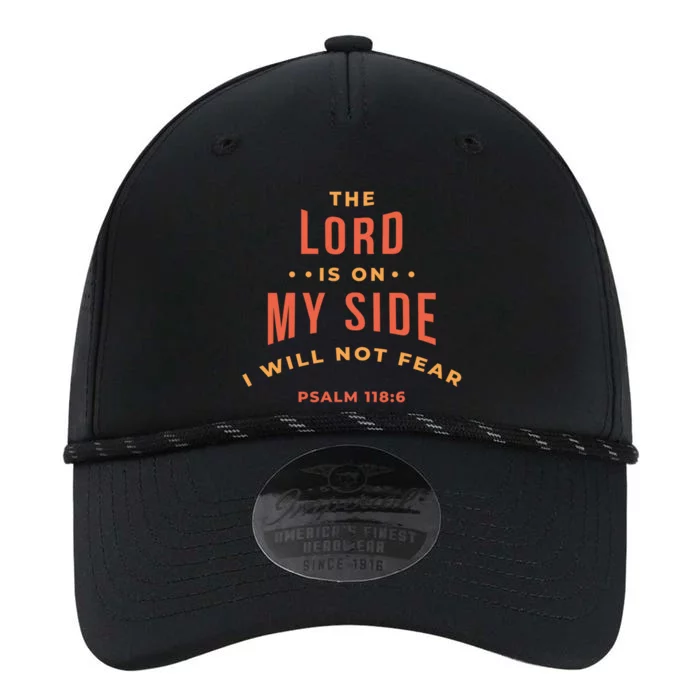 Lord Is On My Side Psalm 118:6 Performance The Dyno Cap