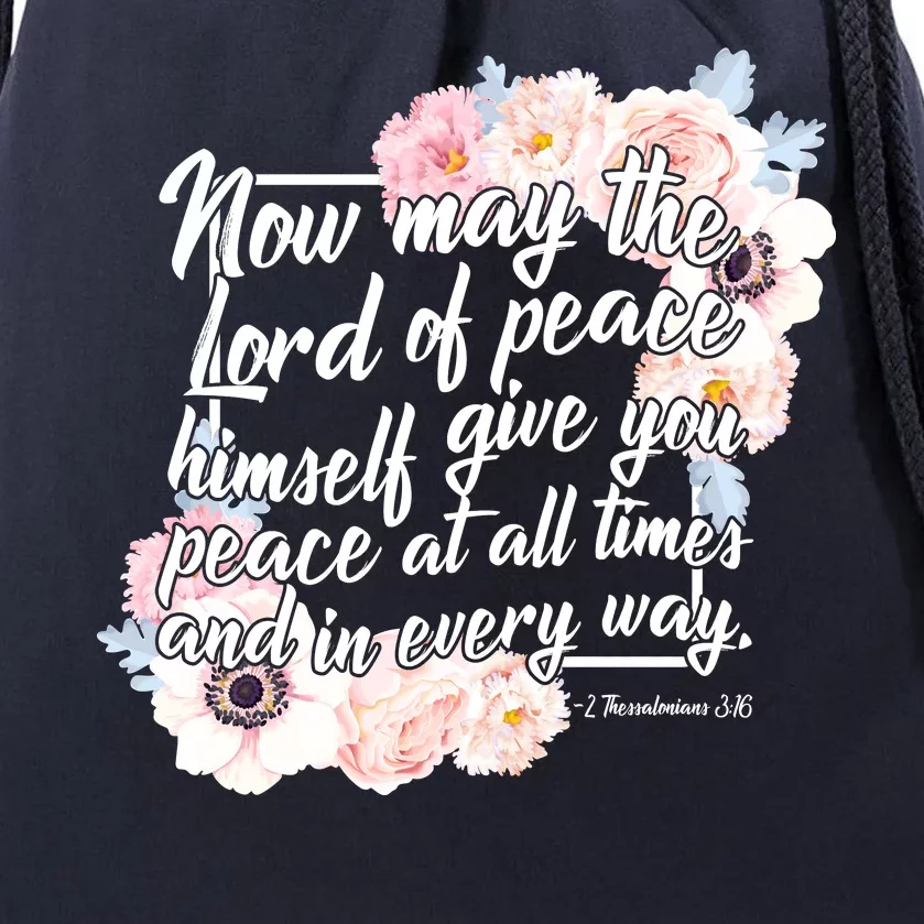 Lord of Peace Drawstring Bag