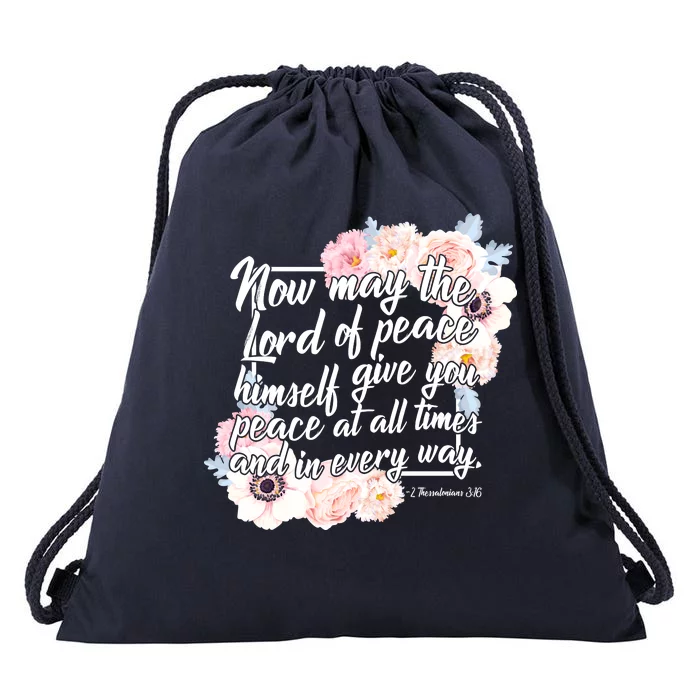 Lord of Peace Drawstring Bag