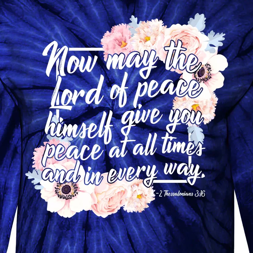 Lord of Peace Tie-Dye Long Sleeve Shirt