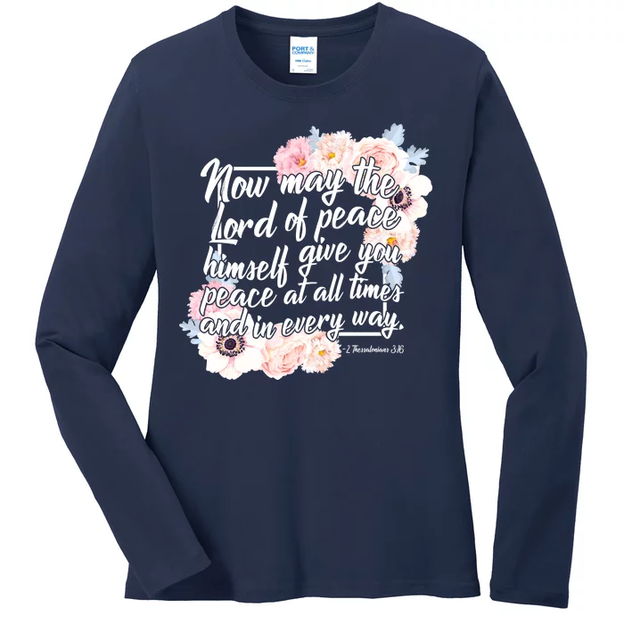 Lord of Peace Ladies Long Sleeve Shirt