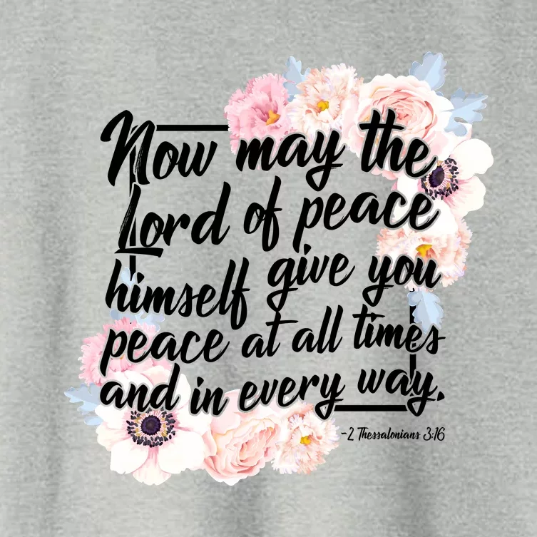 Lord of Peace Women's Crop Top Tee