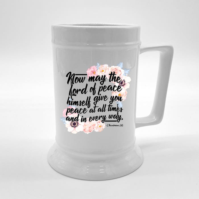 Lord of Peace Front & Back Beer Stein