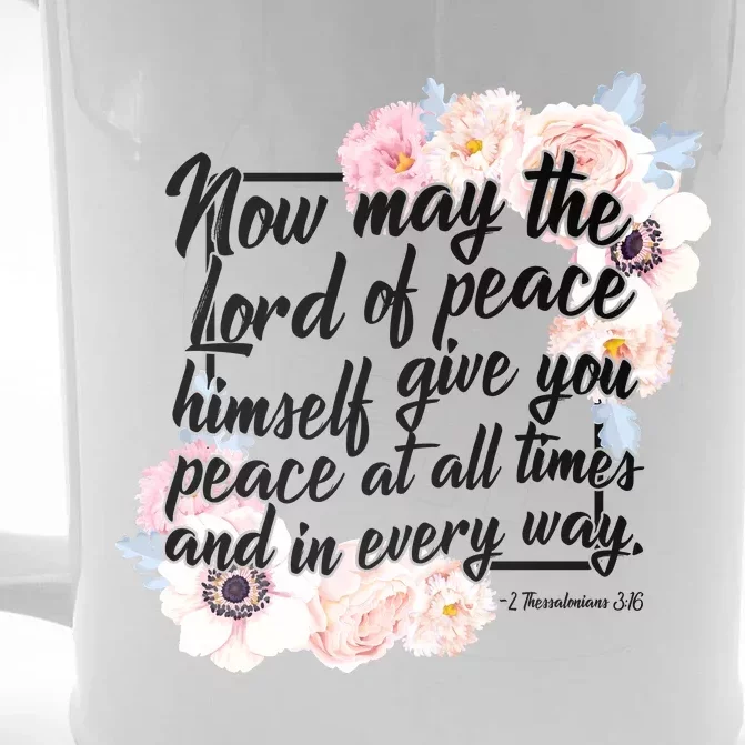 Lord of Peace Front & Back Beer Stein