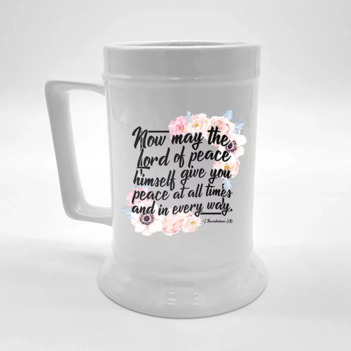 Lord of Peace Front & Back Beer Stein