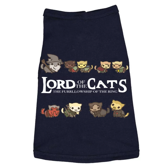 Lord Of The Cats The Furrllowship Of The Ring Doggie Tank