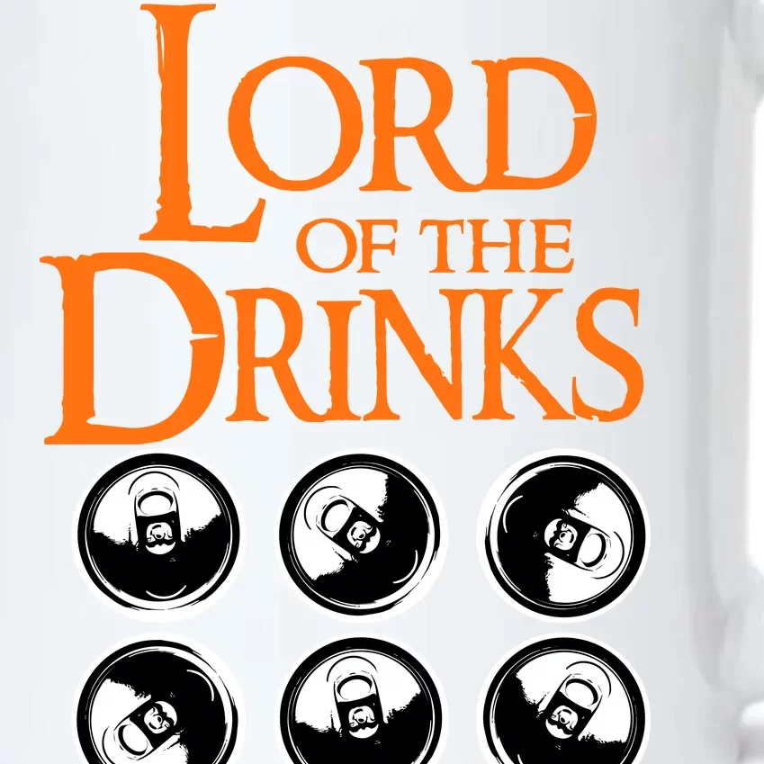 Lord Of The Drinks Black Color Changing Mug