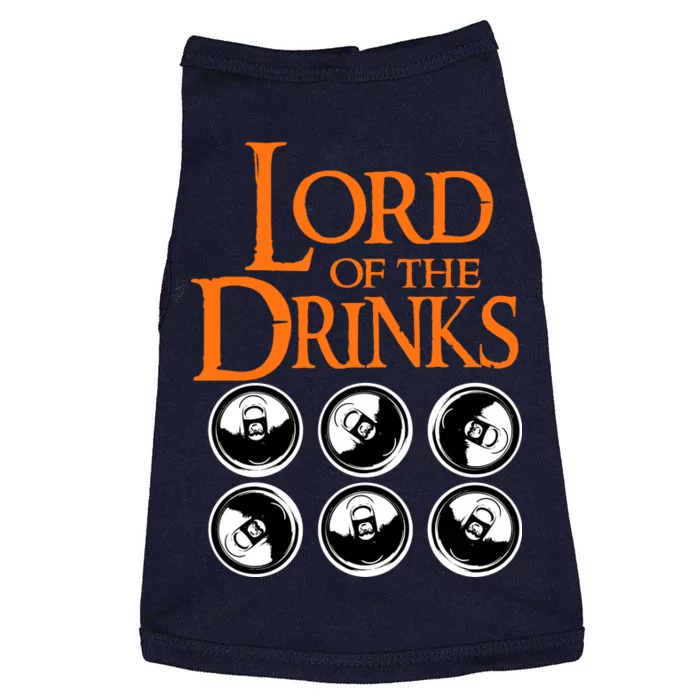 Lord Of The Drinks Doggie Tank