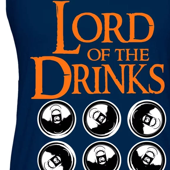 Lord Of The Drinks Ladies Essential Flowy Tank