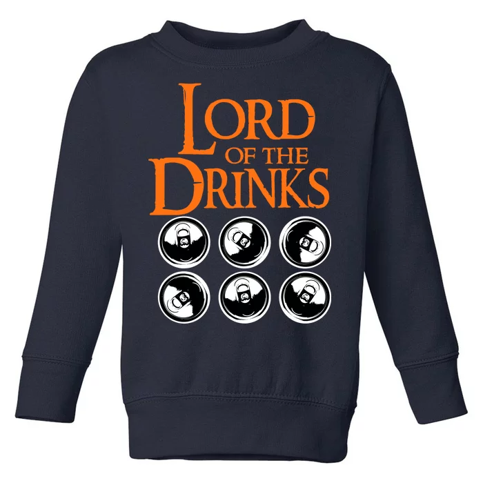 Lord Of The Drinks Toddler Sweatshirt