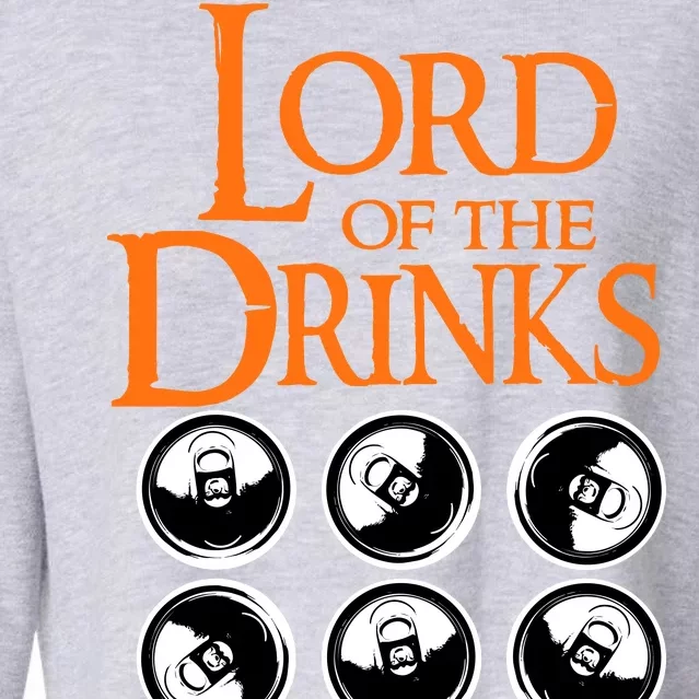 Lord Of The Drinks Cropped Pullover Crew