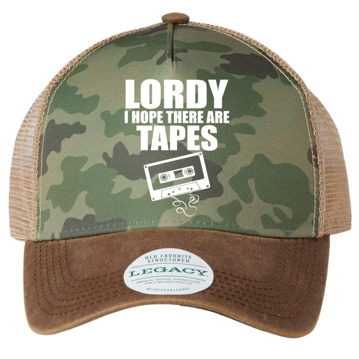 Lordy I Hope There Are Tapes Comey Catchphrase Legacy Tie Dye Trucker Hat