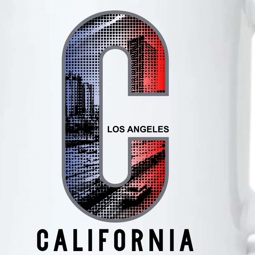 Los Angeles Black Color Changing Mug