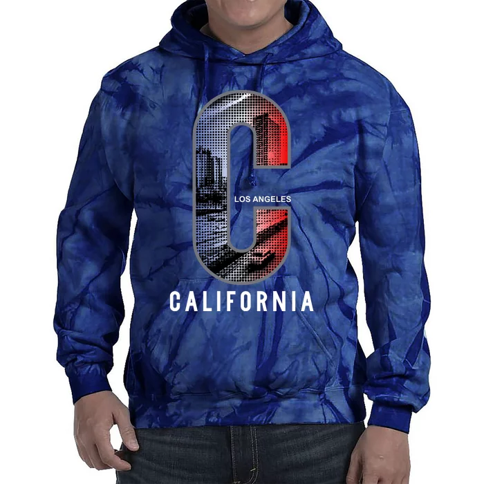 Los Angeles Tie Dye Hoodie