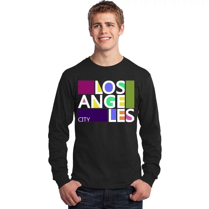 Los Angeles 1980's Logo Long Sleeve Shirt