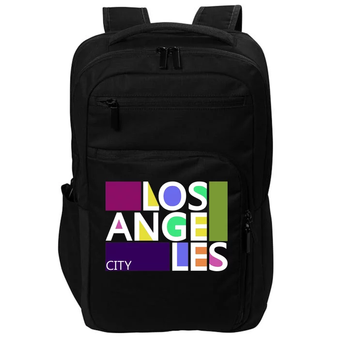 Los Angeles 1980's Logo Impact Tech Backpack