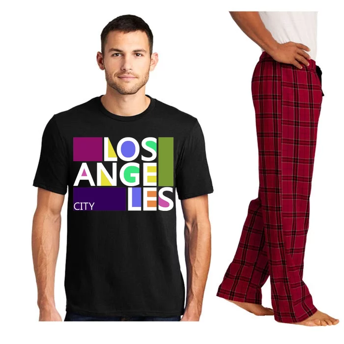 Los Angeles 1980's Logo Pajama Set