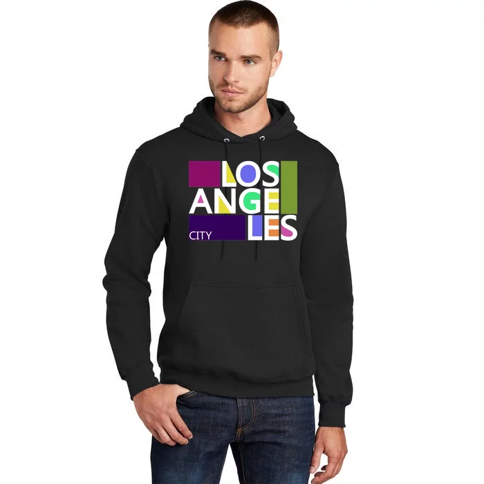 Los Angeles 1980's Logo Tall Hoodie