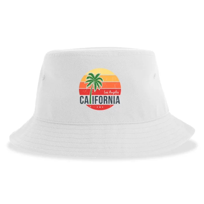 Los Angeles California Sustainable Bucket Hat