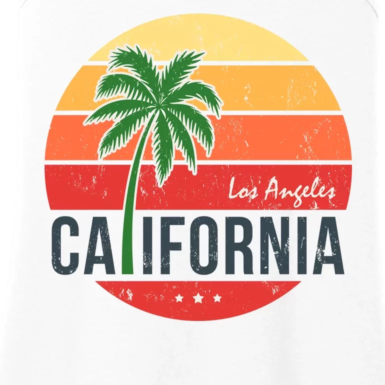 Los Angeles California Ladies Essential Tank