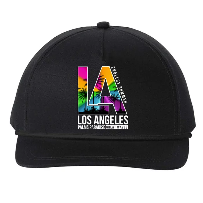 Los Angeles Endless Summer Snapback Five-Panel Rope Hat