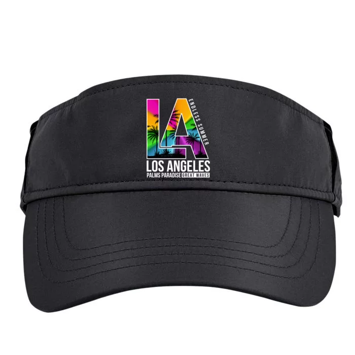 Los Angeles Endless Summer Adult Drive Performance Visor