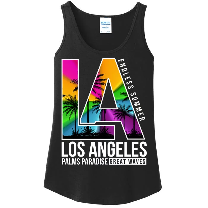 Los Angeles Endless Summer Ladies Essential Tank