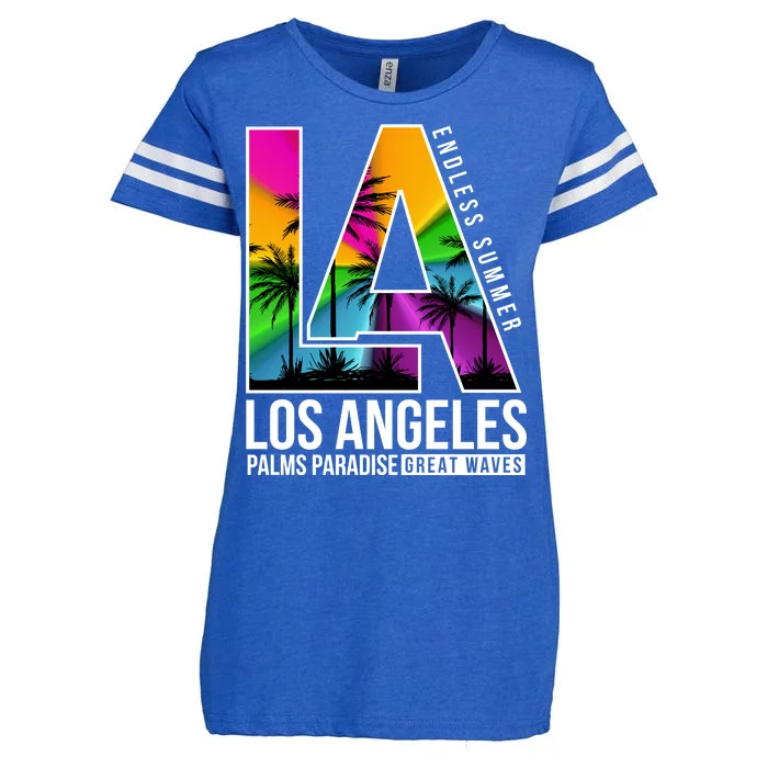 Los Angeles Endless Summer Enza Ladies Jersey Football T-Shirt