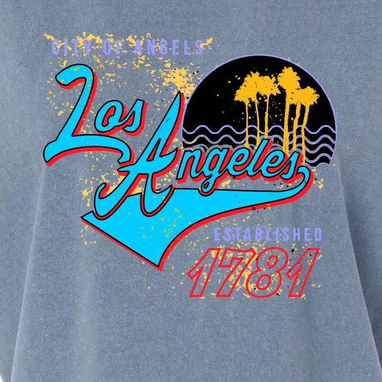 Los Angeles Est 1781 Retro Garment-Dyed Women's Muscle Tee