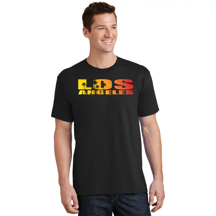 Los Angeles Retro Sunset T-Shirt