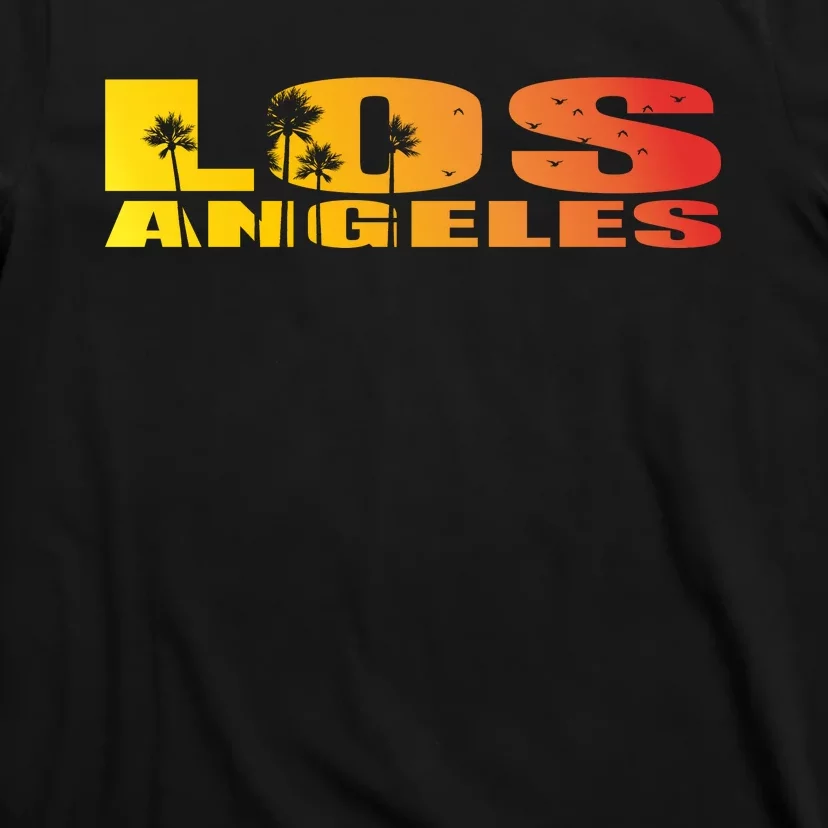 Los Angeles Retro Sunset T-Shirt