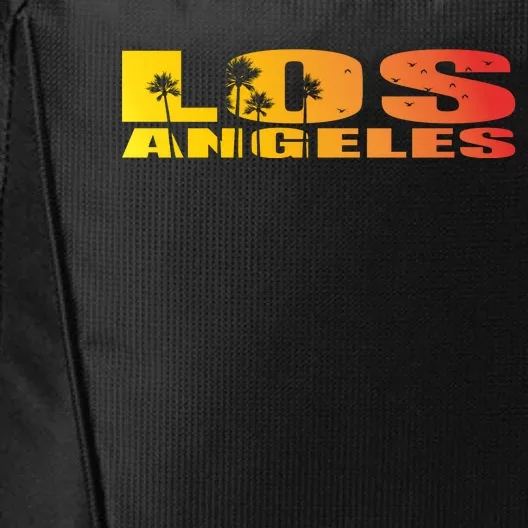 Los Angeles Retro Sunset City Backpack