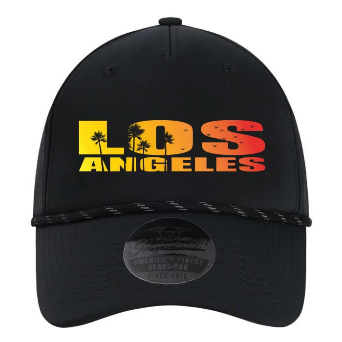 Los Angeles Retro Sunset Performance The Dyno Cap