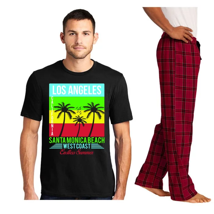 Los Angeles Santa Monica Beach Pajama Set