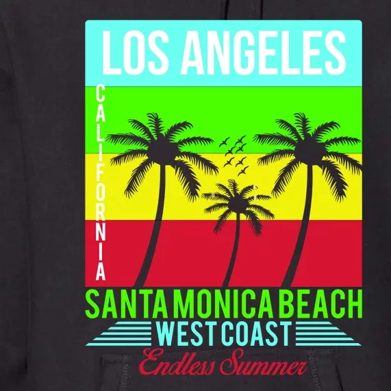 Los Angeles Santa Monica Beach Premium Hoodie