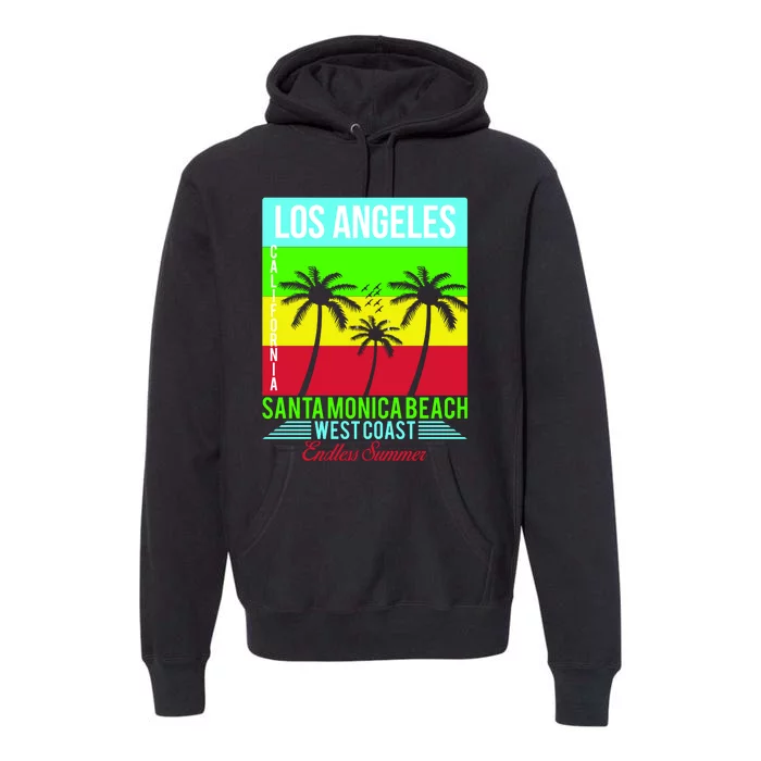 Los Angeles Santa Monica Beach Premium Hoodie