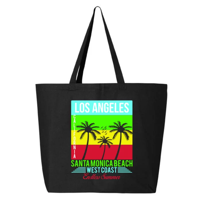 Los Angeles Santa Monica Beach 25L Jumbo Tote