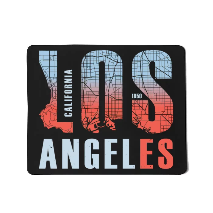 Los Angeles Vintage Emblem Mousepad