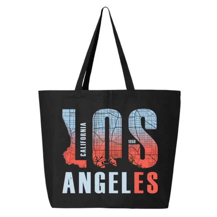 Los Angeles Vintage Emblem 25L Jumbo Tote