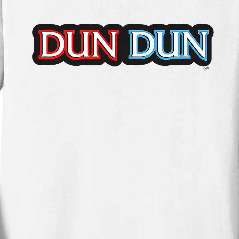 Law & Order Svu Dun Dun Kids Long Sleeve Shirt