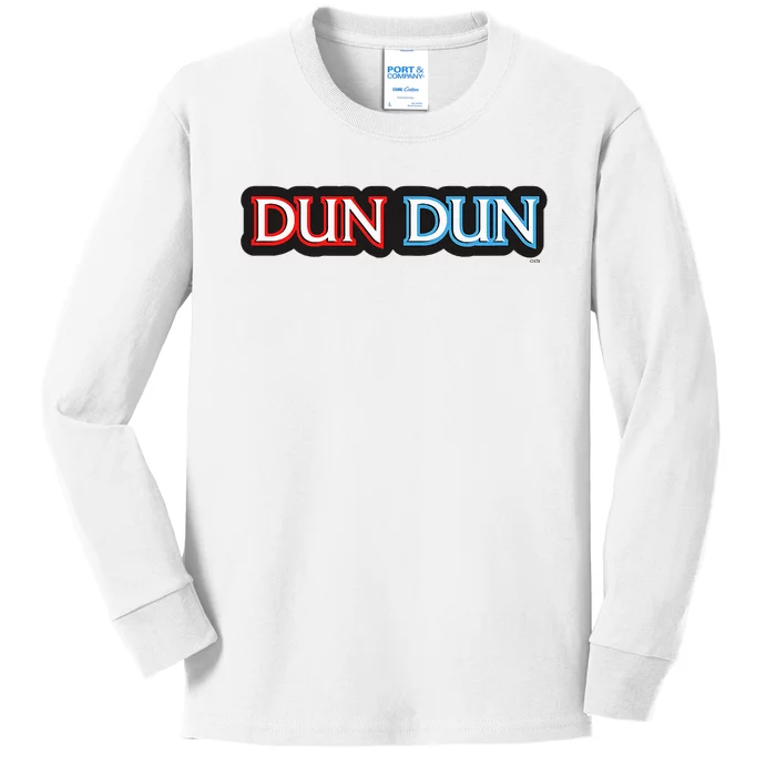 Law & Order Svu Dun Dun Kids Long Sleeve Shirt