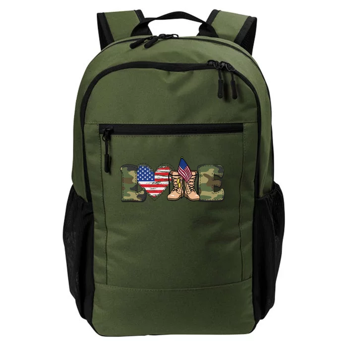 Love Our Soldiers, US Troops Daily Commute Backpack