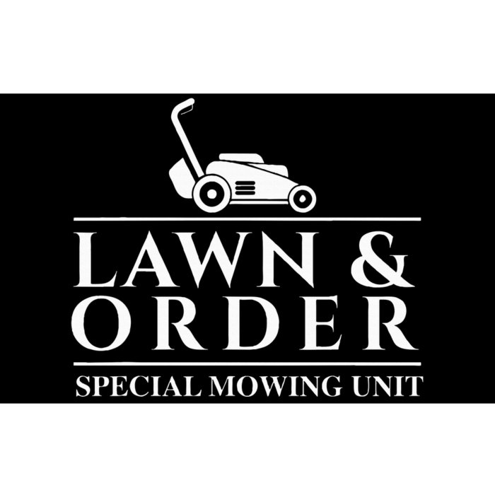 Lawn & Order Special Mowing Unit Gardening Lawn Mower Bumper Sticker